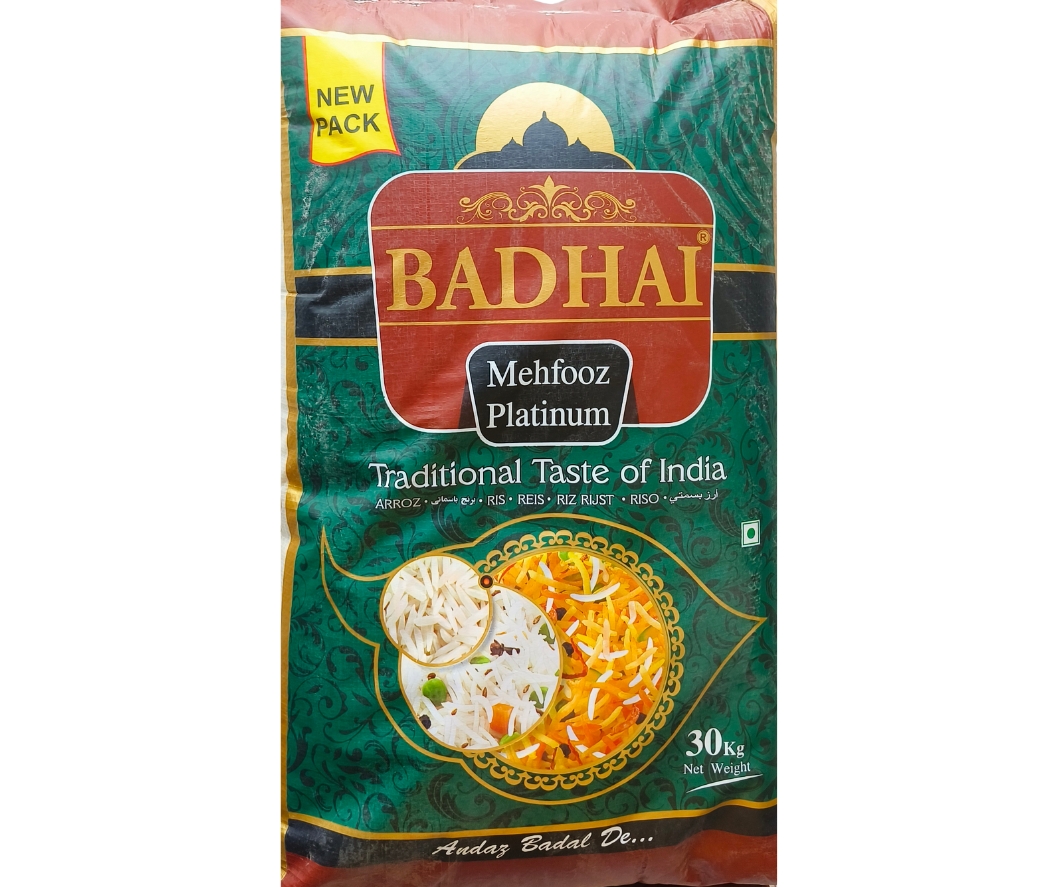 Badhai Basmati 30kg product image