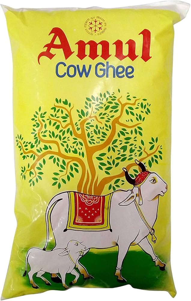 AMUL Cow Ghee 1L Pouch MRP:640/-