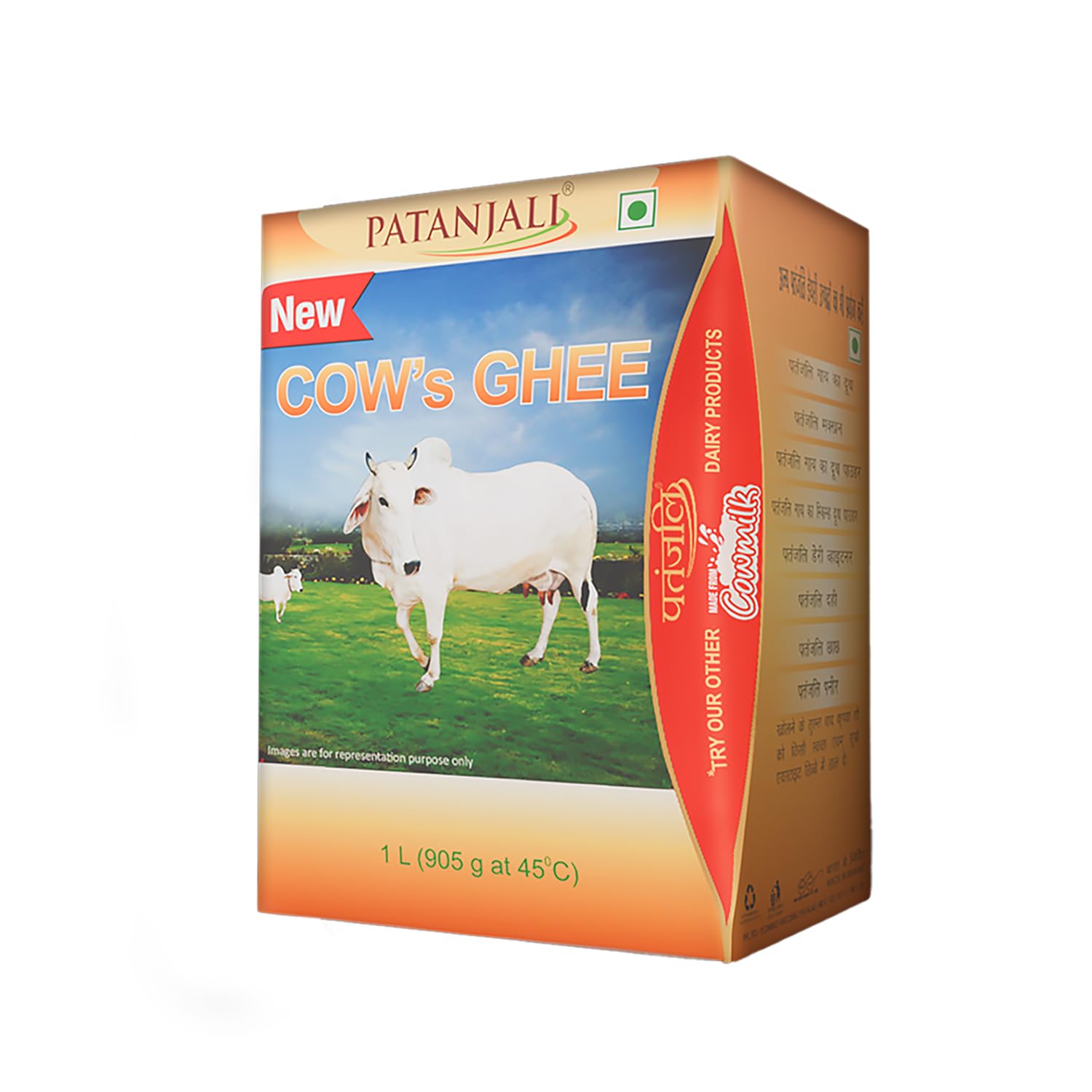 Patanjali Cow Ghee 1L MRP:675/- product image