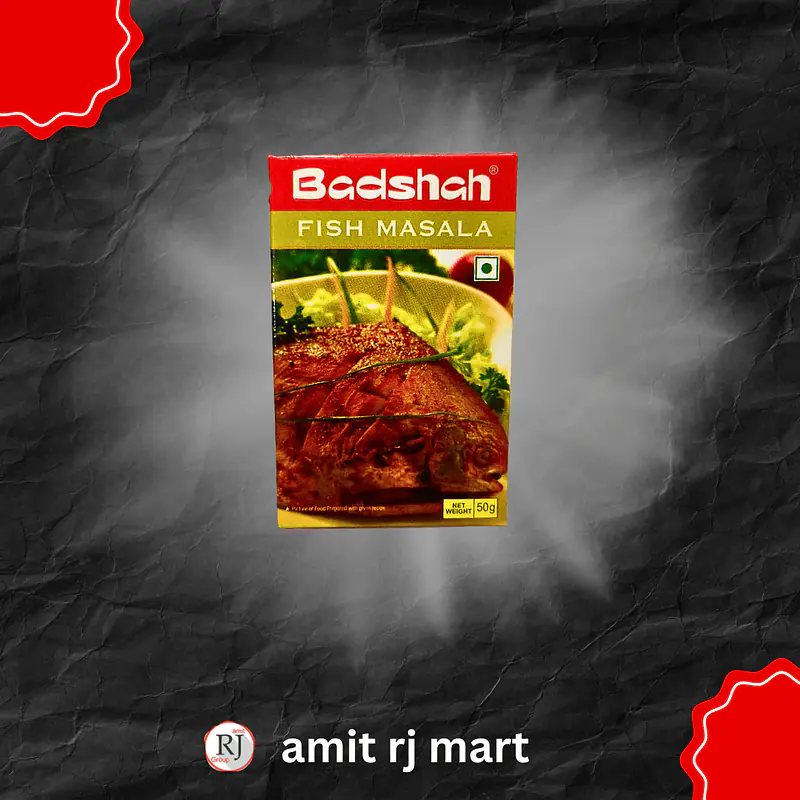 Badshad Fish Masala 50GM - Master