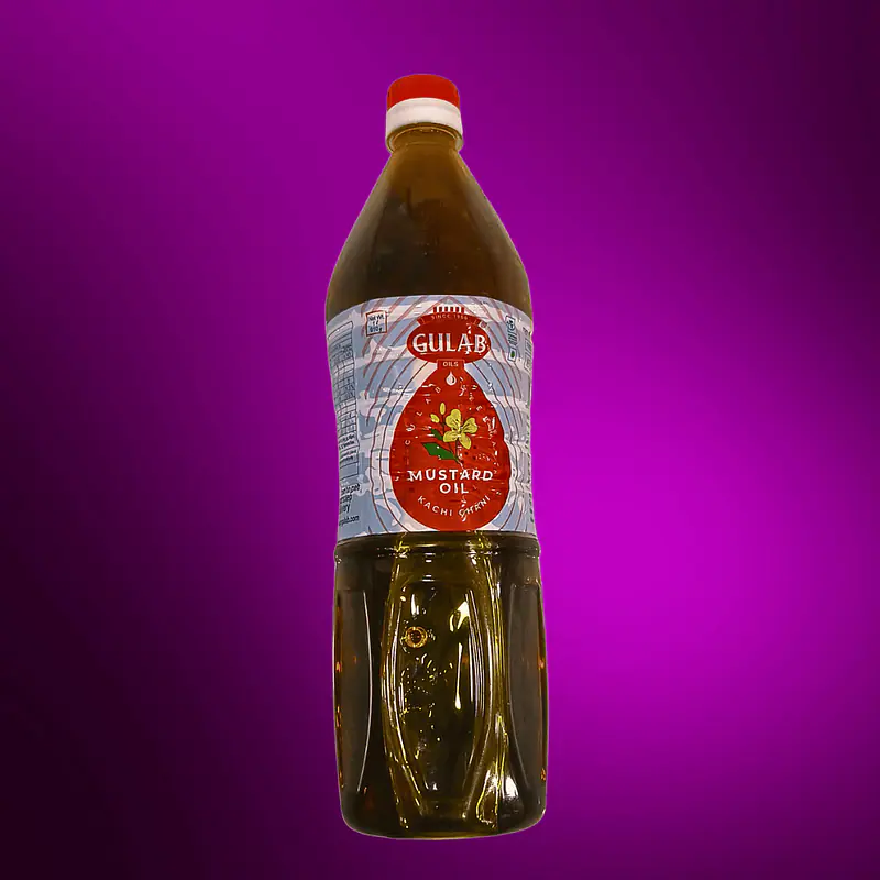 Gulab Mustard Oil Bottle 1L - Master